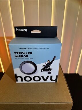 Hoovy Stroller Mirror - Blue/Black